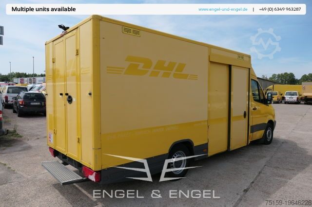 Transporter mit Koffer mercedes-benz SPRINTER 310 CDI MAXI EURO-5 KOFFER REGALE KAMERA DURCHGANG