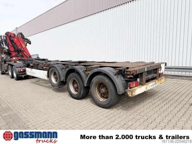 Semirremolque con caja intercambiable Krone SD Container-Chassi, 20/2x20/30/40 Fuß
