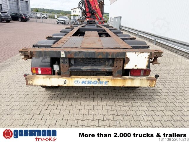 Semirremolque con caja intercambiable Krone SD Container-Chassi, 20/2x20/30/40 Fuß