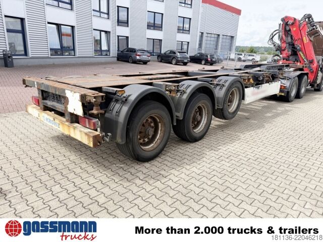 Separa badan separuh treler Krone SD Container-Chassi, Liftachse, 20/2x20/30/40