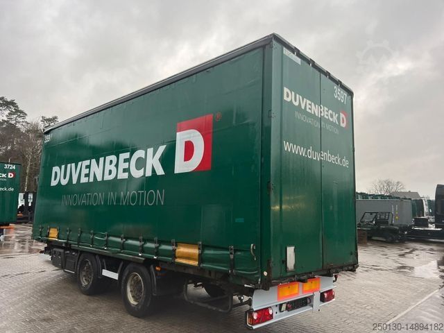 অদলবদলযোগ্য বডি ট্রেলার KRONE WP 7,7 N2C-CS Wechselpritsche Schiebeplane