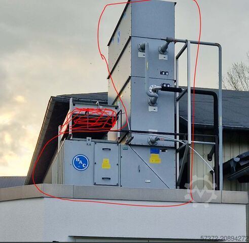 Refroidisseur d'eau glacée à circulation GEA FX GC VP 260
