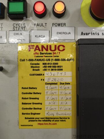 Robot industrial FANUC M-410iB 160
