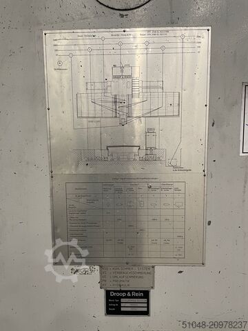 Planer-type milling machine - double column Droop&Rein Portal milling machine FPV 2500SL50-15N CNC