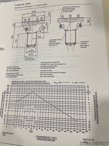 Planer-type milling machine - double column Droop&Rein Portal milling machine FPV 2500SL50-15N CNC