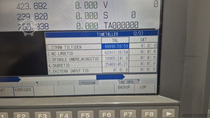 Torno CNC Okuma Macturn 250-2SW-1000