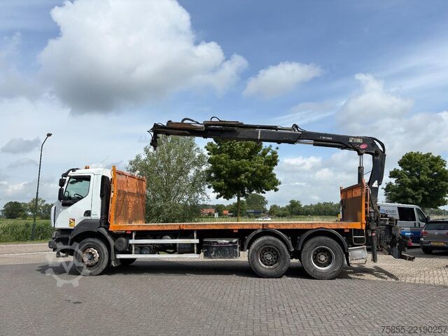 Camión grúa Renault Kerax 380 6x4 Full Steel / Hiab 166B-3 / Remote...