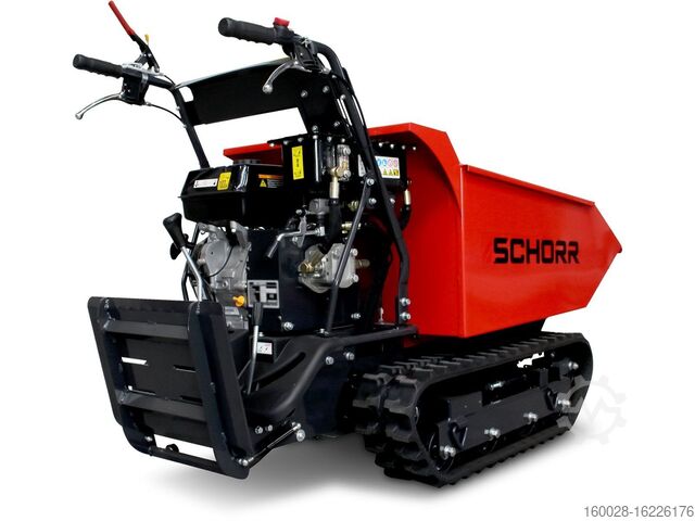 รถเทขนาดเล็ก รถดั๊มรถตีนตะขาบขนาด 500 กก SCHORR Minidumper RR500DHKA2 PRO 500kg Mulde
