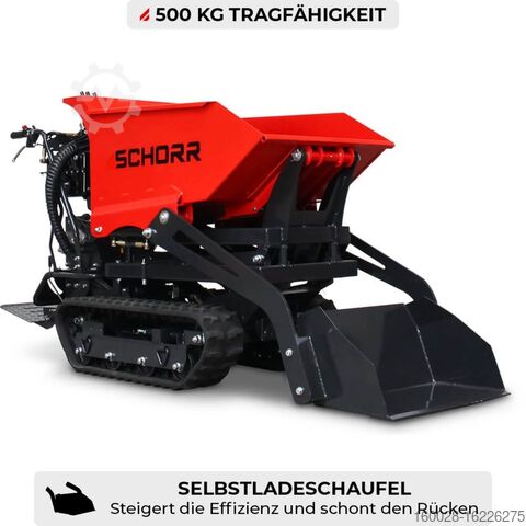 รถเทขนาดเล็ก SCHORR RR500DHKASH PRO Minidumper Dumper