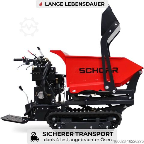 รถเทขนาดเล็ก SCHORR RR500DHKASH PRO Minidumper Dumper