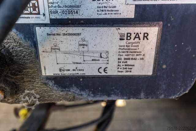 여행 가방 RENAULT D19 WIDE 320+HAYON BAR 2 T.