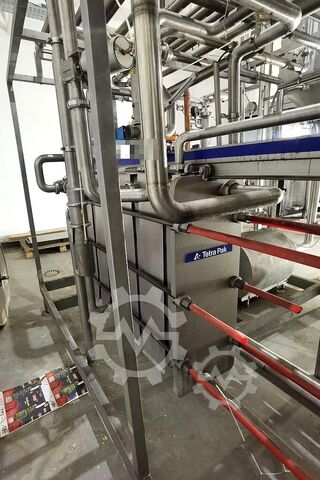 ασηπτικός πλακοειδής παστεριζατέρ Tetrapak Tetra Therm aseptic