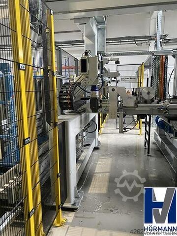 Blechbearbeitungszentrum Anger + KUKA SP2-X2000 + KR120