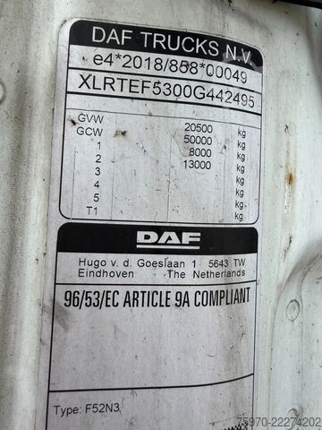 Estándar-SZM DAF XG 480 FT 2023  ACC  ALCOA'S  2x TANK