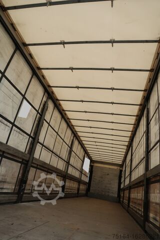 Semi-trailer with flatbed & tarpaulin Schmitz Cargobull SCS 24