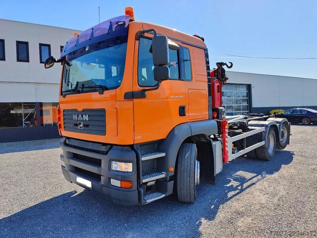 Sistem ruku kuke MAN TGA 28.310 Container / Fassi F130