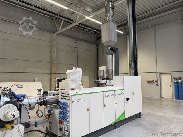  battenfeld-cincinnati HDPE PIPE EXTRUSION LINE