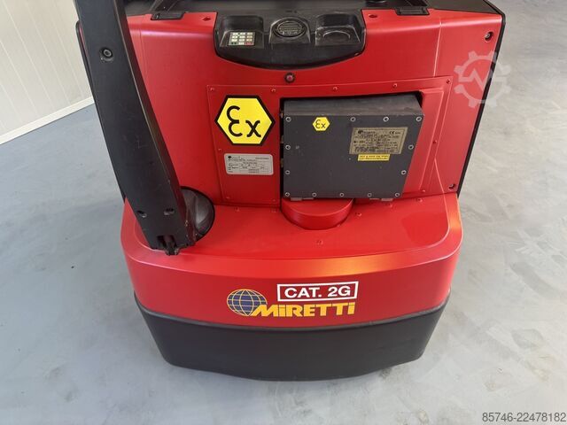 S 1.6 i * DEMO * Atex EX * Miretti 2G / Zona 1 * BATERIE NOUĂ!! HYSTER S 1.6 i * DEMO * Atex EX * Miretti 2G / Zone 1 * NEW battery !!