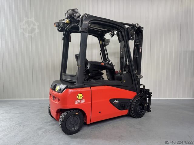 E 20 PL - 386 / 02 Evo * Atex EX * Proplan 2G / Zone 1 !! Triplex FFL !! NEW battery ! LINDE E 20 PL - 386 / 02 Evo * Atex EX * Proplan 2G / Zone 1 !! Triplex FFL !! NEW battery !!