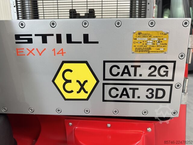  STILL EXV 14 C * DEMO * Atex EX * Miretti 2G / Z1 & 3D / Z22 * NEW battery !!