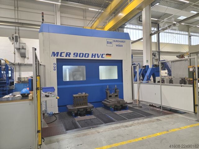 Centro di lavoro orizzontale BURKHARDT + WEBER MCR 900 HVC