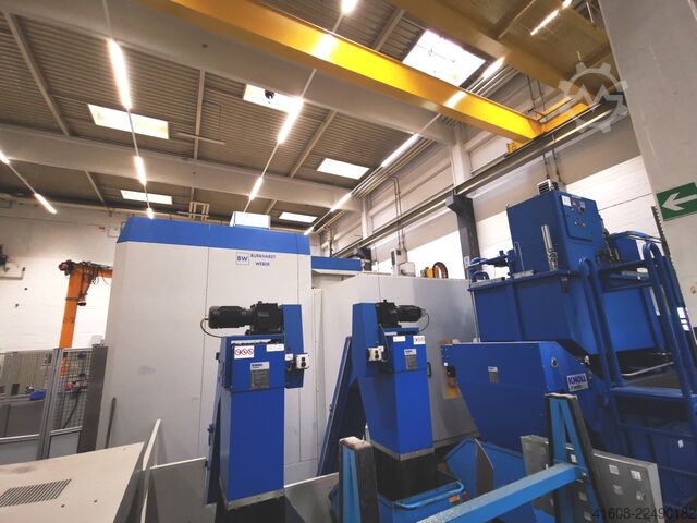 Centro di lavoro orizzontale BURKHARDT + WEBER MCR 900 HVC