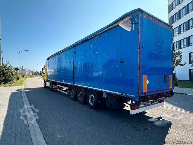Puspiekabe ar staigājošo grīdu SCHMITZ CARGOBULL SW24SL