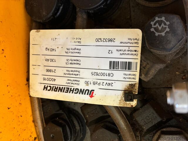 Ročni paletni voziček Jungheinrich 24V 2 PzB 130