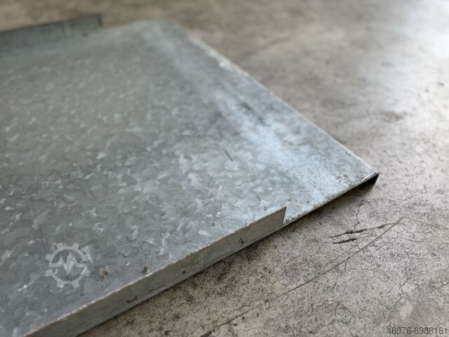 Stålpanel Stålpaneler Stålpaneler Pallereol 1.150x750 mm (TxB) / lichte Weite: 920 mm / Materialfarbe: feuerverzinkt
