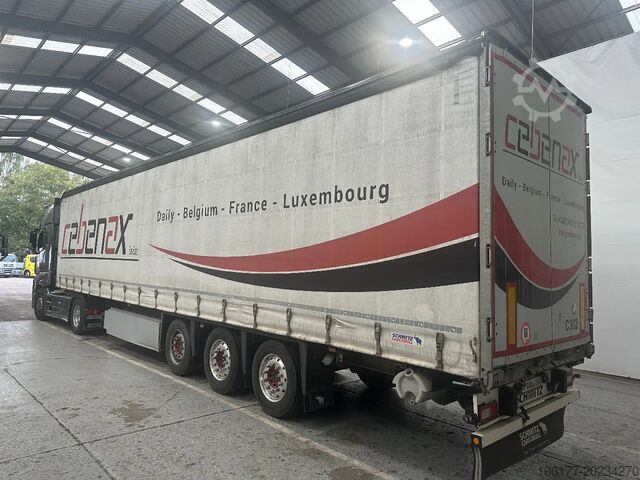 Sliding tarpaulins Schmitz Cargobull SCB*S3T  / LIFTACHSE/ COIL- COILMULDE - FOSSE à...
