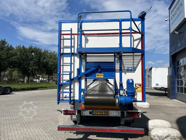 Conveyor belt trailer Dewagtere N/A Agri 60m3 met ventilator *huren / Vermietung*