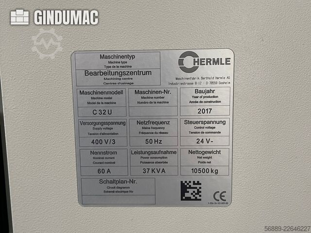HERMLE C 32 U HERMLE C 32 U
