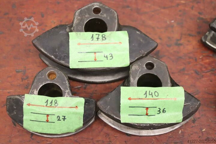 Herramienta para doblar tubos, 9 piezas unbekannt Aufnahme Ø 32 mm