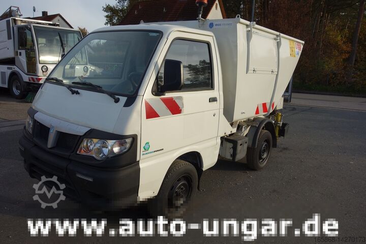 Szemét/ártalmatlanítás Piaggio Porter S90 Müllwagen IRIDE Tonnenlifter Kipper Kleinmüllwagen Zöller Mini