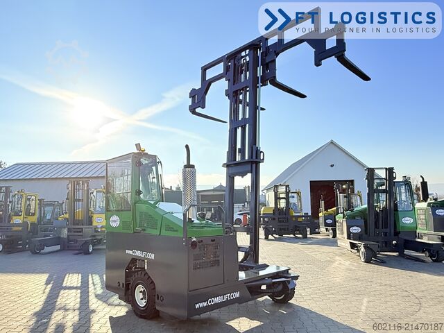 4-way forklift Combilift C5000L GAS DUPLEX 4100 POSITIONER CABIN