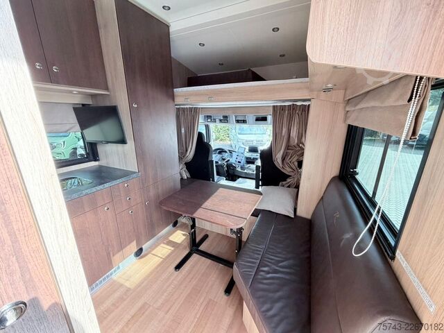 Sığır taşıma kamyonu MERCEDES-BENZ ATEGO 1021  Roelofsen 3  Pferde  Wohnung Dusche