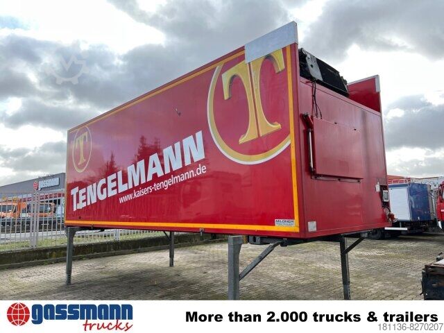 Wechselfahrgestell LKW MILDNER Wechselbrücke Tiefkühl 7.45, Carrier