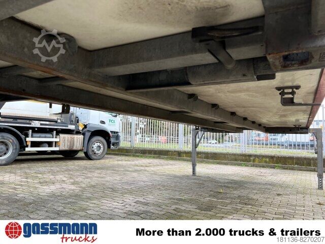 Wechselfahrgestell LKW MILDNER Wechselbrücke Tiefkühl 7.45, Carrier