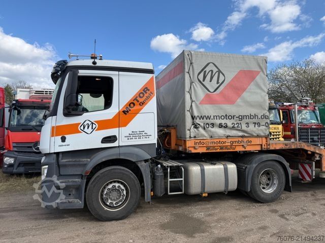 標準トラクターユニット MERCEDES-BENZ MB 1845 LS Retarder 68 t Ausführung erst 76 Tkm