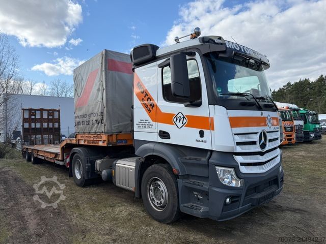 標準トラクターユニット MERCEDES-BENZ MB 1845 LS Retarder 68 t Ausführung erst 76 Tkm