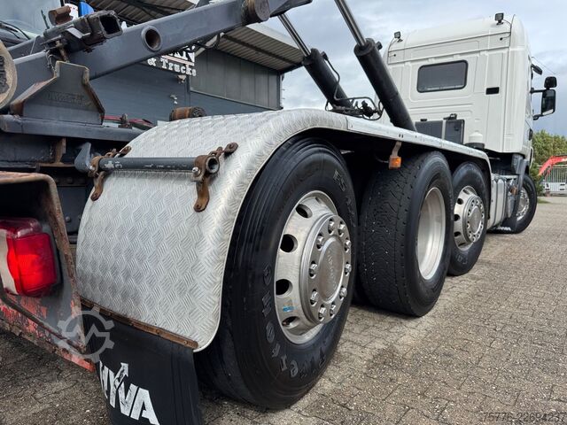 Camion benne à bras amovible SCANIA G400  LB 8x2  Hyvalift Abrollkipper Retarder
