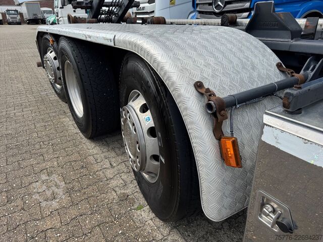 Camion benne à bras amovible SCANIA G400  LB 8x2  Hyvalift Abrollkipper Retarder