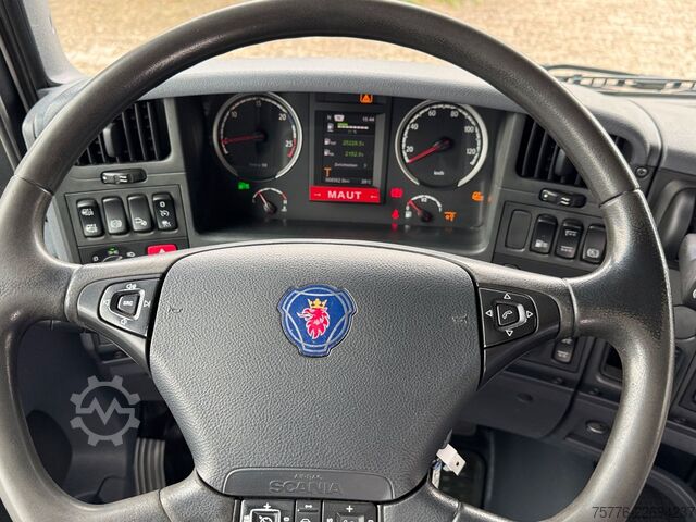 Camion benne à bras amovible SCANIA G400  LB 8x2  Hyvalift Abrollkipper Retarder