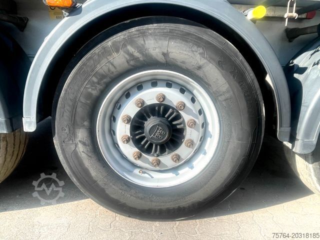 Tipper semitrailer GRANULA 54m³ Getreide Kippauflieger Alu / Kombitür