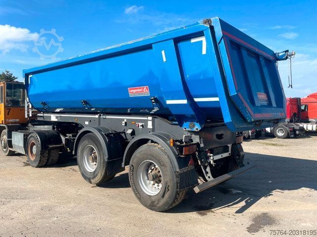 Tippsemitrailer LANGENDORF ca. 20m³ Kippauflieger / Kompaktsattel