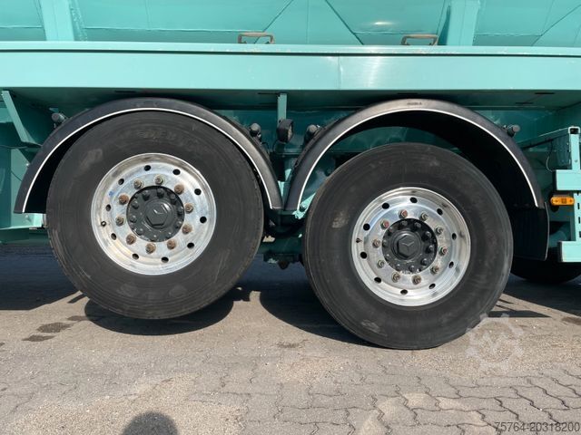 Silo semitrailer  51m³ Heitling Siloauflieger/Gelenkt/6Kammern