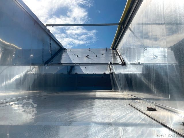 Tipper semitrailer KEMPF ca. 54m³ Kombikipper/ Schnecke/Schleuse