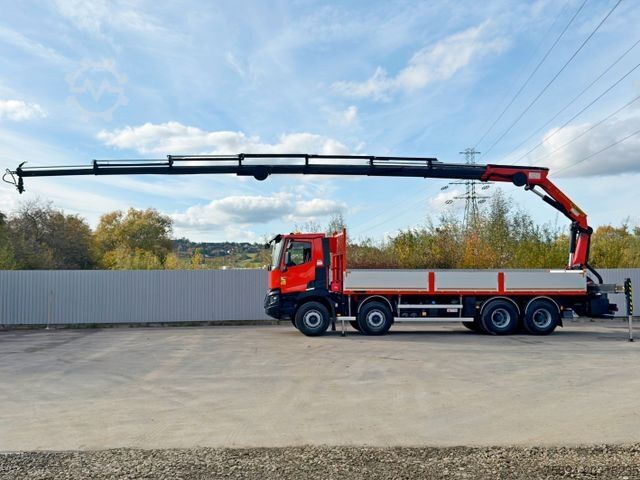 Teherautóra szerelt daru RENAULT C430 * PALFINGER PK 26002 - EH F + FUNK/ 8x4