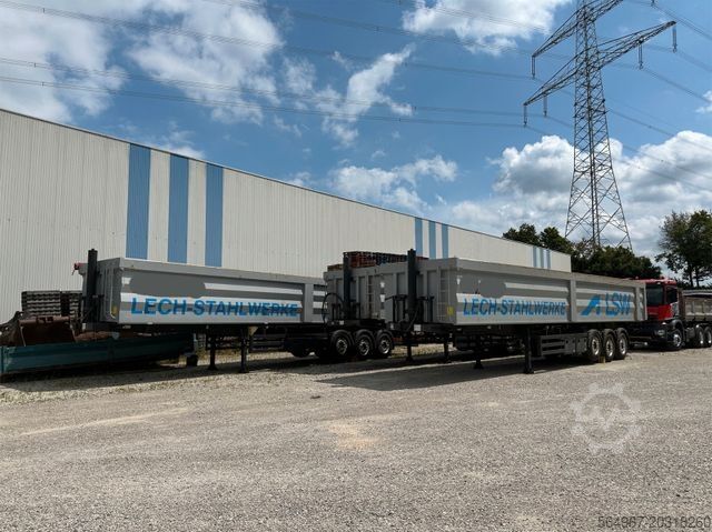 Tiptrailer REISCH RHKS-3-SG13 Kippmulde 50m3 Schrottmulde Abbruch