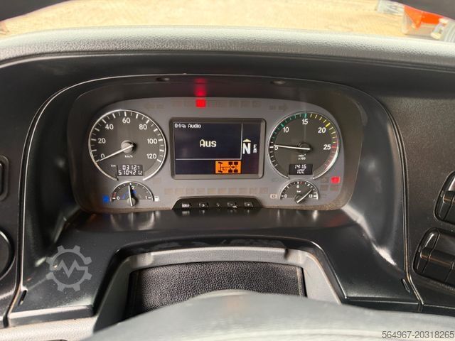 Φορτηγό γερανός roll-off MERCEDES-BENZ 2646 Actros MP3 Abrollkipper Meiller AHK Klima